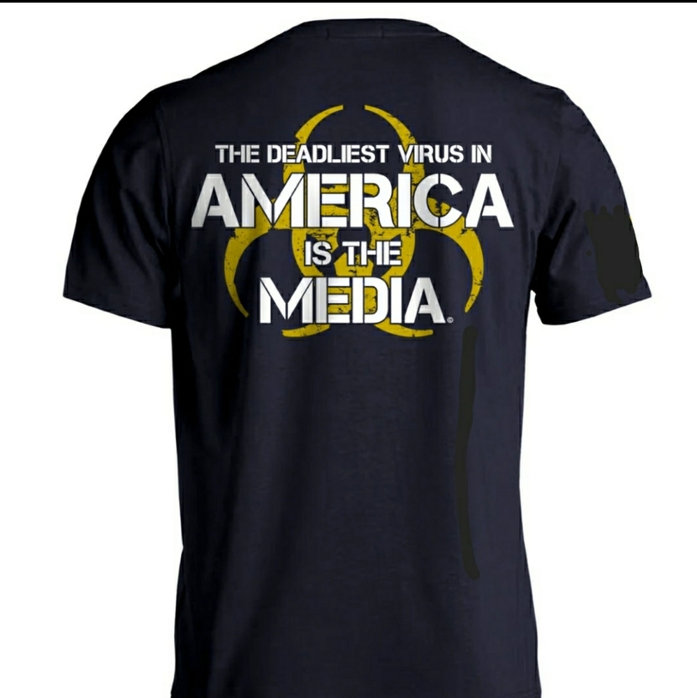 Media virus t shirt